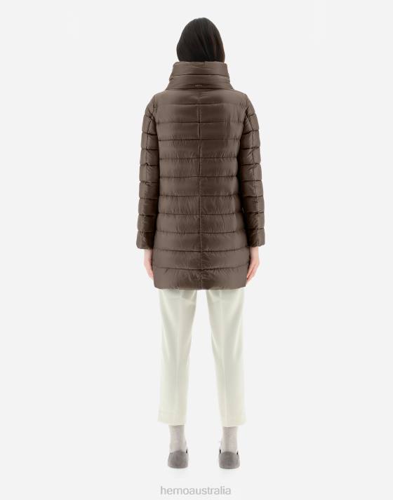 AMELIA Herno Women Dark dove gray 2L0H116 Outerwear