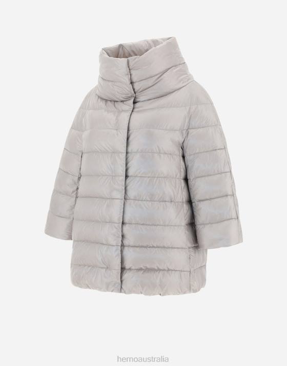 AMINTA Herno Women Grey Pearl 2L0H203 Outerwear