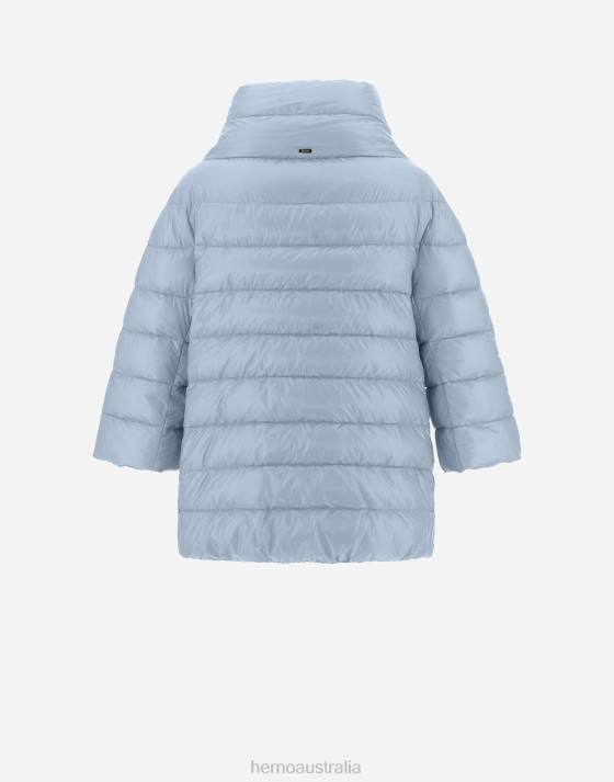 AMINTA Herno Women Light Blue 2L0H173 Outerwear
