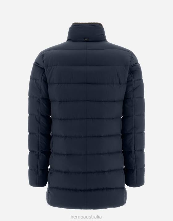 ARENDELLE COAT Herno Men Navy Blue 2L0H581 Outerwear