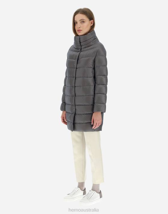 DORA Herno Women Grey 2L0H231 Outerwear