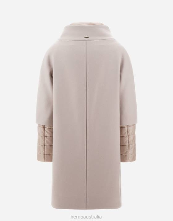 ECO-WOOL  NYLON ULTRALIGHT COAT Herno Women Chantilly 2L0H264 Outerwear
