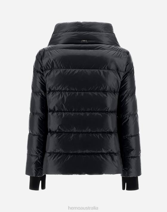 GLOSS CAPE Herno Women Black 2L0H205 Outerwear