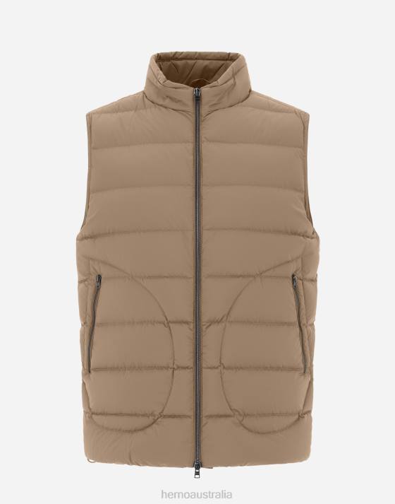 IL GILET Herno Men Camel 2L0H702 Outerwear