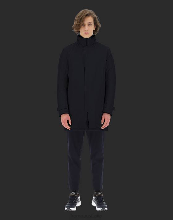 LAMINAR GORE-TEX 2LAYER COAT Herno Men Black 2L0H693 Outerwear