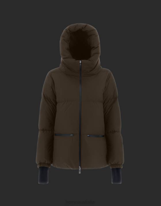 LAMINAR GORE-TEX WINDSTOPPER CAPE Herno Women Green 2L0H66 Outerwear