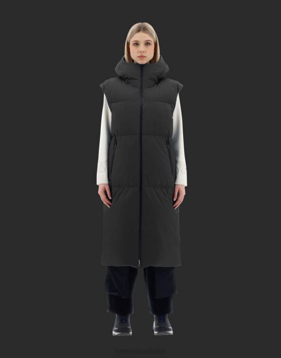 LAMINAR SLEEVELESS JACKET IN GORE-TEX INFINIUM WINDSTOPPER Herno Women Badger grey 2L0H188 Outerwear