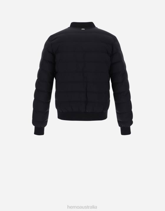L\AVIATORE Herno Men Black 2L0H666 Outerwear