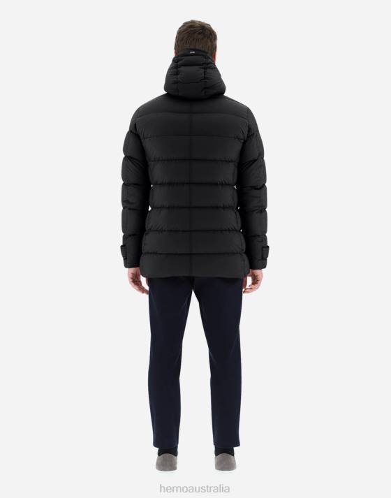 L\ESKIMO Herno Men Black 2L0H627 Outerwear