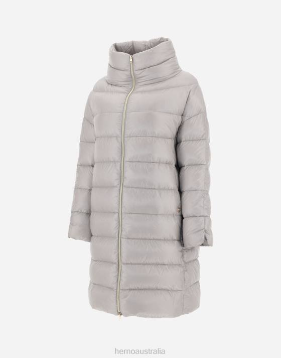 MATILDE Herno Women Grey Pearl 2L0H61 Outerwear
