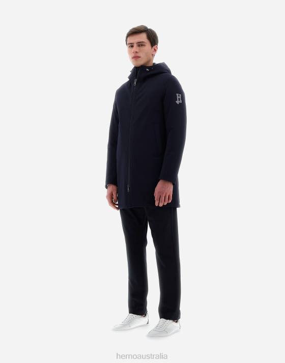 PARKA IN METROPOLITAN Herno Men Dark blue 2L0H784 Outerwear